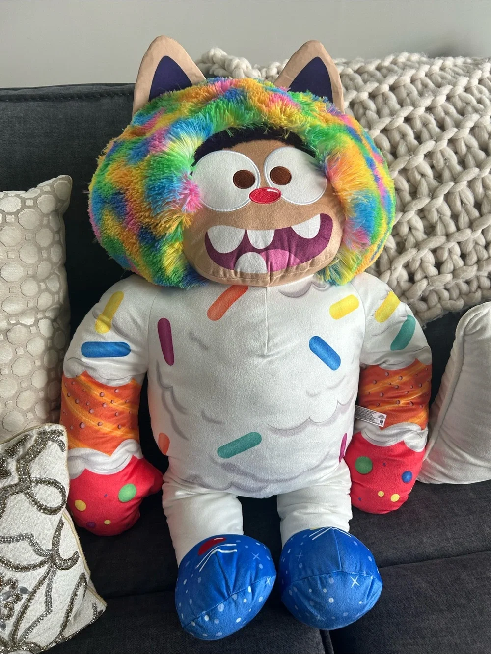 ✨Gabby's Dollhouse: The Movie, Jumbo Cookie Bobby 32” Plush Toy
